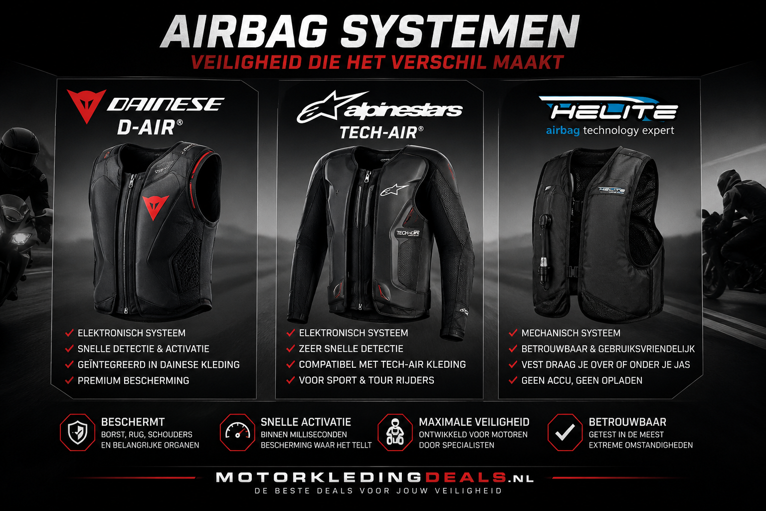 motor airbag systemen