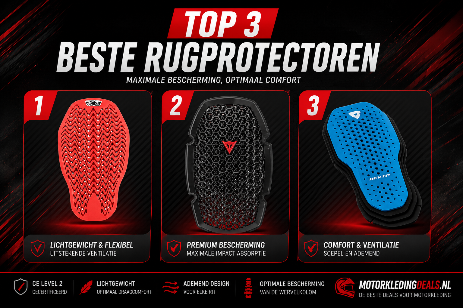 beste motor rugprotector 2026